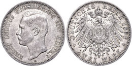 2 Mark, 1898, Ernst Ludwig, Ss-vz., Katalog: J. 72 Ss-vz2 Mark, 1898, Ernst Ludwig, Very Fine To Extremly... - Otros & Sin Clasificación