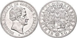 Taler, 1830, Friedrich Wilhelm III., AKS 17, Kratzer, Fast Vz.  Thaler, 1830, Friedrich Wilhelm III., AKS 17,... - Otros & Sin Clasificación