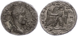 Syrien, Antiochia, Tetradrachme (13,39g), Herennius Etruscus, 250-251. Av: Kopf Nach Rechts, Darum Umschrift. Rev:... - Province
