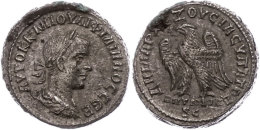 Syrien, Antiochia, Tetradrachme (11,13g), Philippus I. Arabs, 249. Av: Büste Nach Rechts, Darum Umschrift.... - Province