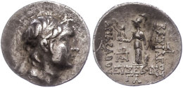 Drachme (4,19g), 220-163 V. Chr., Ariarathes IX. Eusebes. Av: Kopf Nach Rechts. Rev: Athena Mit Schild Und Speer... - Sin Clasificación