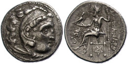 Makedonien, Kolophon, Drachme (4,19g), 301-297 V. Chr., Alexander III. Av: Herakleskopf Mit Löwenfell Nach... - Sin Clasificación