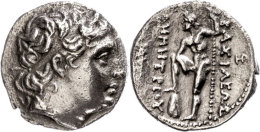 Pella, Tetradrachme (16,15g), 289-288 V. Chr., Demetrius Poliorketes. Av:  Kopf Nach Rechts Mit Diadem. Rev:... - Non Classificati