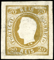 20 R. Olivbraun, Ungebraucht, Gepr. Kretzschmar BPP, Katalog: 19 *20 R. Olive Brown, Unused, Expertized... - Autres & Non Classés