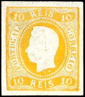 10 R. Gelb, Ungebraucht, Mi. 300,-, Katalog: 18 *10 R. Yellow, Unused, Michel 300,-, Catalogue: 18 * - Otros & Sin Clasificación