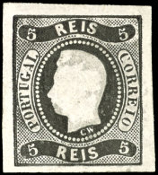 5 R. Schwarz, Ungebraucht, Gepr. Kretzschmar BPP, Mi. 150,-, Katalog: 17 *5 R. Black, Unused, Expertized... - Otros & Sin Clasificación