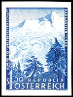 1,50 S. Alpine Ski-WM Ungezähnt, Tadellos Postfrisch, In Einwandfreier Erhaltung, Seltene Marke, Unsigniert... - Other & Unclassified