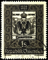 1950, 1 Schilling "100 Jahre österreichische Briefmarke", Abart "deutlicher Doppeldruck Des Im Stichtiefdruck... - Autres & Non Classés