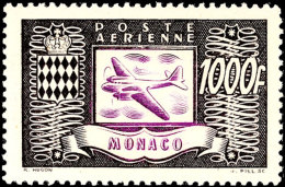 300 Fr. Bis 1.000 Fr. "Flugzeug", Flugpostausgabe 1949, Tadellos Postfrisch, Mi. 200.-, Katalog: 394/96 **300... - Otros & Sin Clasificación