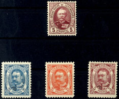 5 Fr. Adolf, 25 C., 2 1/2 Und 5 Fr. Wilhelm IV., Je Ungebraucht, Mi. 220,-, Katalog: 66,76,82/83 *5 Fr. Adolf,... - Otros & Sin Clasificación