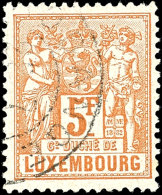 1882, 5 Fr. Tadellos Gestempelt, Mi. 220,-, Katalog: 56B O1882, 5 Fr. Neat Cancelled, Michel 220,-, Catalogue:... - Other & Unclassified