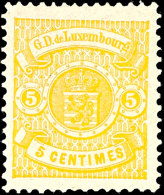 1880, 5 C.  In Zähnung 13 1/2, Pracht, Sign. Gebr. Senf. Der Michelwert Von 250,- Gilt Für (*)!, Katalog:... - Other & Unclassified