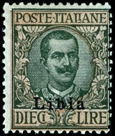 5 L. Und 10 L. Freimarken, Tadellos Ungebraucht, Mi. 505,-, Katalog: 14/15 *5 L. And 10 L. Postal Stamps, In... - Libye