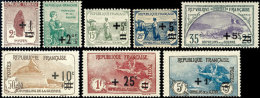 1922, Kriegswaisen Kpl., Nr. 149-51 Minimal *, Alle Anderen Postfrisch, Mi. 380,-, Katalog: 144/51 **, *1922,... - Other & Unclassified