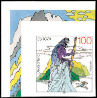 100 Pfg Europa-Marke 1997 "Rübezahl", Ungezähnt, Tadellos Postfrisch, Unsigniert, Fotoattest-Kopie H.-D.... - Other & Unclassified