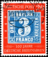 20 Pfg Tag Der Briefmarke, Plattenfehler IV (nur Auf Feld 40 Einer Teilauflage Vorkommend), Tadellos Gestempelt,... - Otros & Sin Clasificación