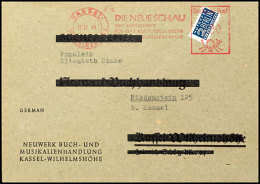 2 Pfg. Mit Senkrechter Privatzähnung L 11 Vom Bärenreiter-Verlag Auf Brief Mit Entsprechendem... - Other & Unclassified
