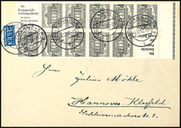 Berliner Bauten 1952, 1 Pf., 2 Versch. H-Blätter Als Einheit Aus Markenheftchenbogen (HBl. 10 Mit Rand)... - Otros & Sin Clasificación