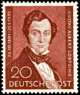 20 Pfg "100. Todestag Von Albert Lortzing", Tadellos Postfrisch, Mi. 60.-, Katalog: 74 **20 Pfg "100. Day Of... - Other & Unclassified