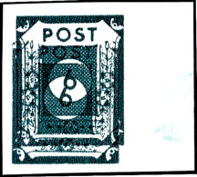 6 Pf. Blaugrün Mit Doppeldruck, Tadellos Postfrisch, Seltene Marke, Mi. 3800,-, Katalog: 43AbDDII **6 Pf.... - Other & Unclassified