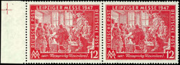 12 Pfg Leipziger Herbstmesse, Plattenfehler IV, Tadellos Postfrisch, Mi. 85.-, Katalog: 965IV **12 Pfg Leipzig... - Other & Unclassified