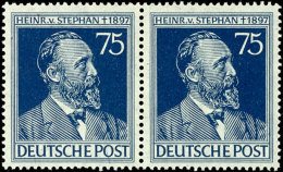 75 Pfg "50. Todestag Heinrich Von Stephan", Plattenfehler IV, Tadellos Postfrisch, Mi. 80.-, Katalog: 964IV... - Other & Unclassified