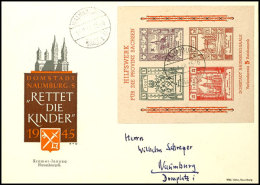 5 Pf. - 24 Pf. Probedrucke Als Block Mit Inschrift A. Sonderumschlag, Tadellos, Katalog: Bl.I/P2 BF5 Pf. - 24... - Naumburg (Saale)