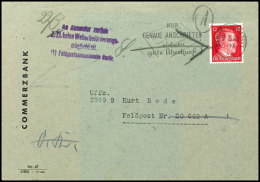 1945, "An Absender Zurück/Z.Zt. Keine Weiterbeförderungs-möglichkeit./(1) Feldpostsammelstelle... - Other & Unclassified