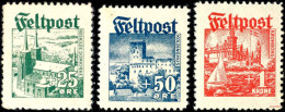 1944, Kpl. Falzsatz, Tls. Kl. Zahnunregelmässigkeiten, Mi. Für * = 700,-, Katalog: I/III *1944,... - Autres & Non Classés