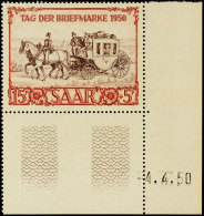 15+5 F Tag Der Briefmarke Mit Druckdatum Tadellos Postfrisch, Mi. 250,-, Katalog: 291Br **15 5 F Day Of The... - Other & Unclassified