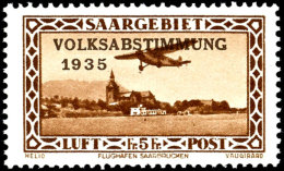 5 Fr. Flug, Volksabstimmung, Plattenfehler: "Farbpunkt Unter Flugzeugrad", Postfrisch, Mi. 150,-, Katalog: 198VIII... - Other & Unclassified