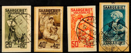 20 Cent Bis 1,50 Fr. "Volkshilfe 1927: Pflegedienste (I)", 20 Cent Mit Plattenfehler I "Rahmen über T Von... - Other & Unclassified