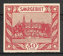 30 C. Probedruck In Karmin, Postfrisch, Gepr. Dr. Schneider, Katalog: 90Pr **30 C. Proof In Carmine, Mint Never... - Other & Unclassified