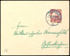 TSCHOLE 8/5 08, Klar Und Zentr. Auf Portorichtiger Einzelfr. Auf Brief 7½ Pf. Schiffszeichnung Nach... - German East Africa