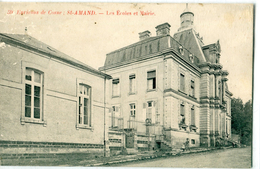 58 - Saint Amand  : Les Ecoles Et La Mairie - Saint-Amand-en-Puisaye