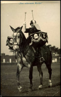 1936, Fotokarte "Das Schwarze Korps" Mit Abb. "Trommler Auf Pferd", Gebraucht Mit Kleinen Eckbügen, Seltene... - Otros & Sin Clasificación