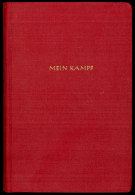 Mein Kampf, Tornisterausgabe, Verlag: Zentralverlag Der NSDAP, Franz Eher Nachf, Erscheinungsjahr: 1940 Einband:... - Otros & Sin Clasificación