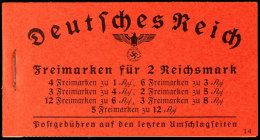 Hindenburg 1940, ONr. 14, Postfrisch, Mi. 200,-, Katalog: MH39.4 **Hindenburg 1940, Ono. 14, Mint Never Hinged,... - Booklets