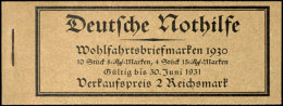 Nothilfe-Heftchen, Tadellos Postfrisch Ohne Öffnungsfaltung, Mi. 450.-, Katalog: MH29.3 **Help In Need... - Booklets