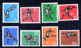 Yugoslavia - 1962 - 7th European Athletic Championships - MNH - Unused Stamps