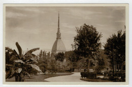 TORINO   GIARDINO  REALE  E  MOLE  ANTONELLIANA  2 SCAN  (VIAGGIATA) - Mole Antonelliana