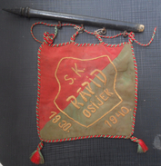 S.K. RAPID OSIJEK  FOOTBALL CLUB, CALCIO OLD PENNANT BEFORE WWII - Andere & Zonder Classificatie