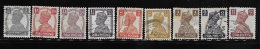 India 1941-43 KG 9v Used - Used Stamps
