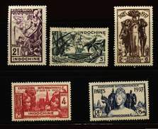 Indochine * 193 à 198 - Expo. De Paris 1937 - Unused Stamps