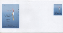 MONACO Entier 700 Ans Des GRIMALDI  1997 - Cartoline Maximum