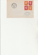 LETTRE AFFRANCHIE N° 683-93-97- OBLITEREE CACHET A DATE- FOIRE EXPOSITION -TARBES 24-5-1950 - 1921-1960: Moderne