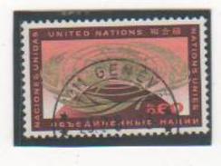 NATIONS UNIES GENEVE 1969 N° 6 Oblitéré - Gebruikt