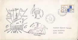 5206FM- ALBATROS RESEARCH SHIP ANTARCTIC EXPEDITION, PENGUINS, SEAGULL, SPECIAL COVER, 1991, T.A.A.F. - Spedizioni Antartiche