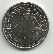 Barbados 25 Cents 2008. UNC KM#13a - Barbades