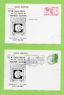 LOT 2 EP AVEC REPIQUAGE 6EME CONGRES DES PRISONNIERS DE GUERRE ET INTERNES DE GRAUDENZ - Cartoline Postali Ristampe (ante 1955)